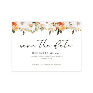 Pop Romance Save The Date