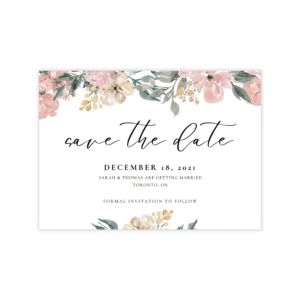 Parisian Pink Nude Save The Date