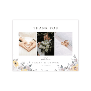 French Vintage Thank You Card