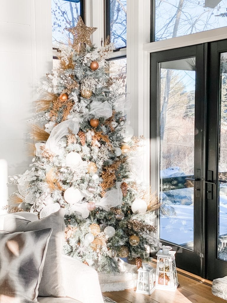 christmas tree rose gold copper classic 10 Top Places to Rent Christmas Props