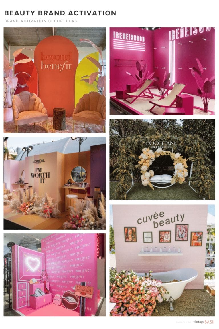 Beauty Brand Activation Ideas & Inspiration Boards