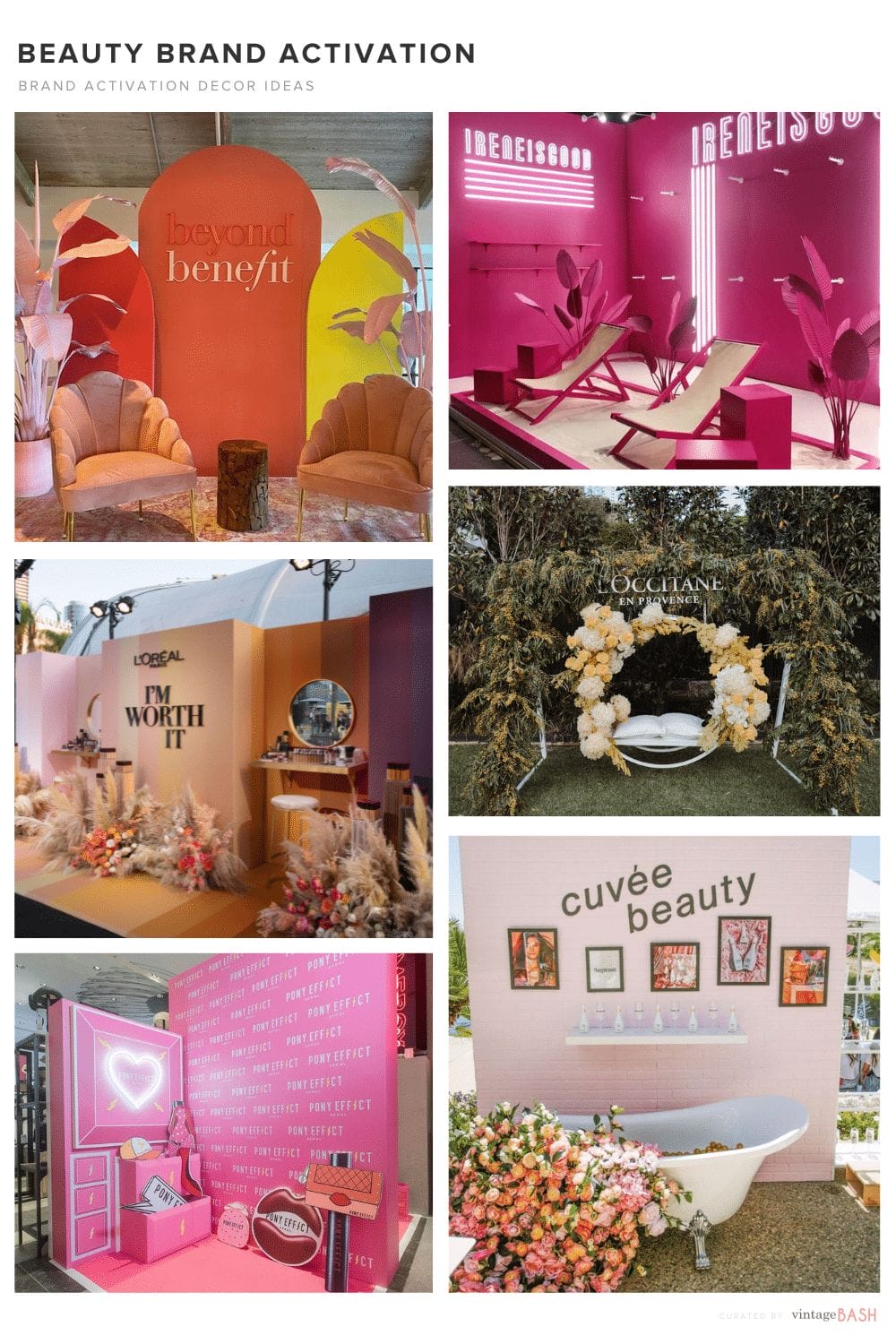 Beauty Brand Activation Ideas & Inspiration Boards