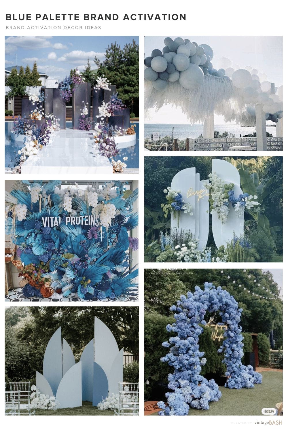 13 Blue Palette Brand Activation Ideas & Inspiration Boards