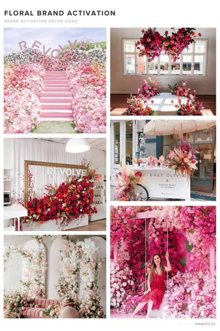 Floral Brand Activation Ideas & Inspiration Boards