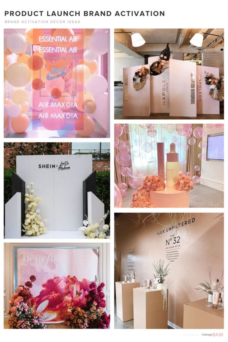 Product Launch Brand Activation Ideas & Inspiration Boards