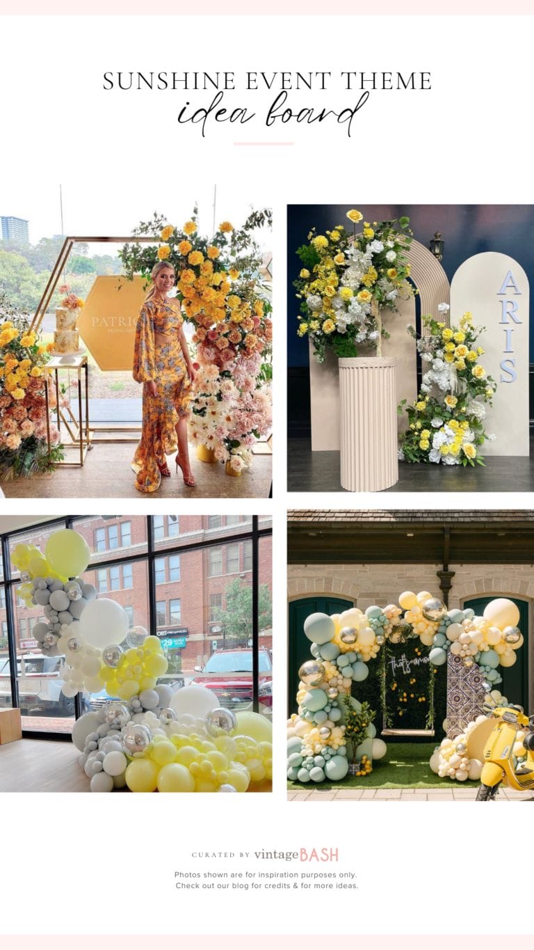 Sunshine Event Theme: Ideas & Inspirations for Adult Events