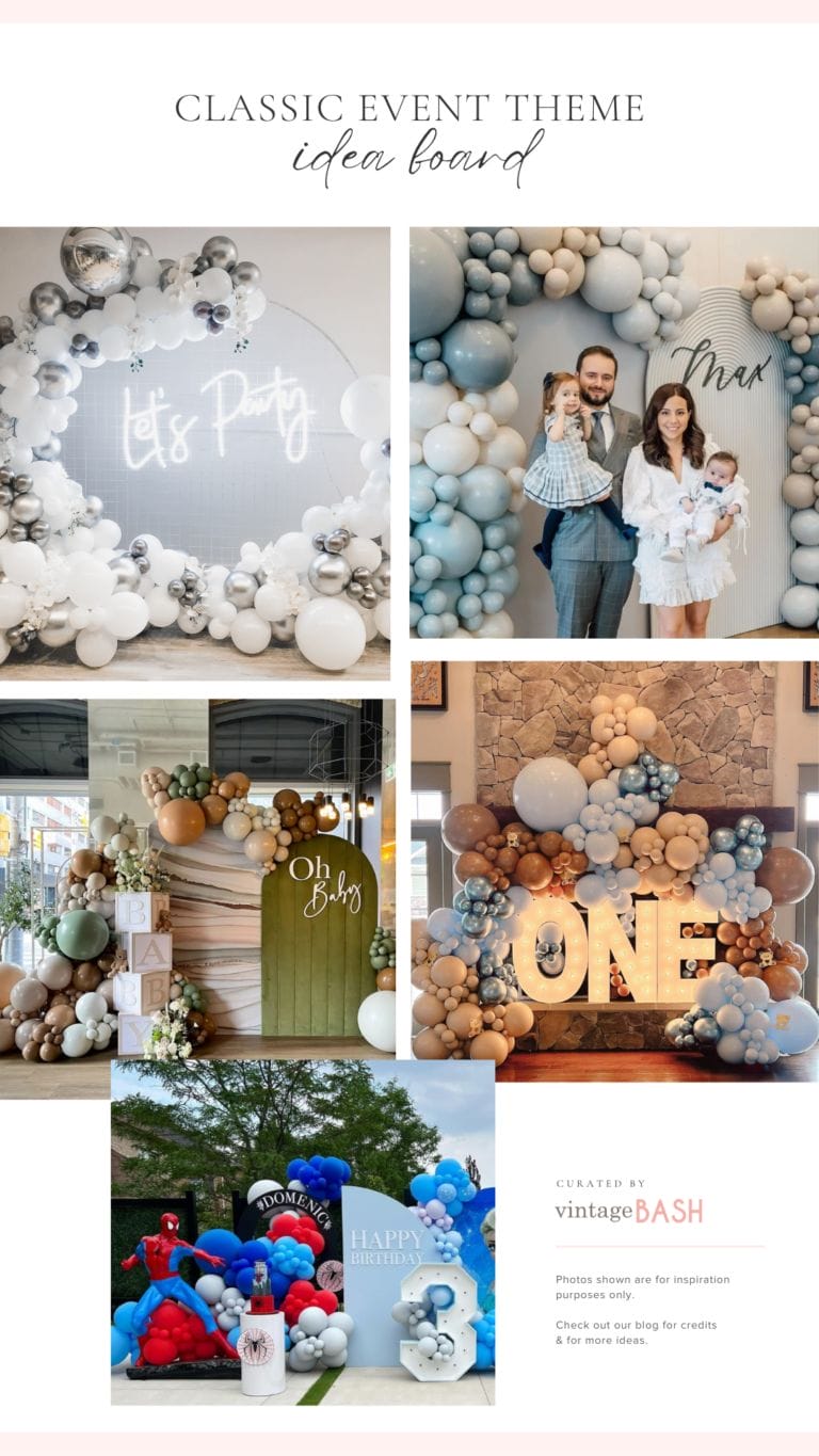 Classic-Themed Kids’ Party Ideas & Inspiration Board