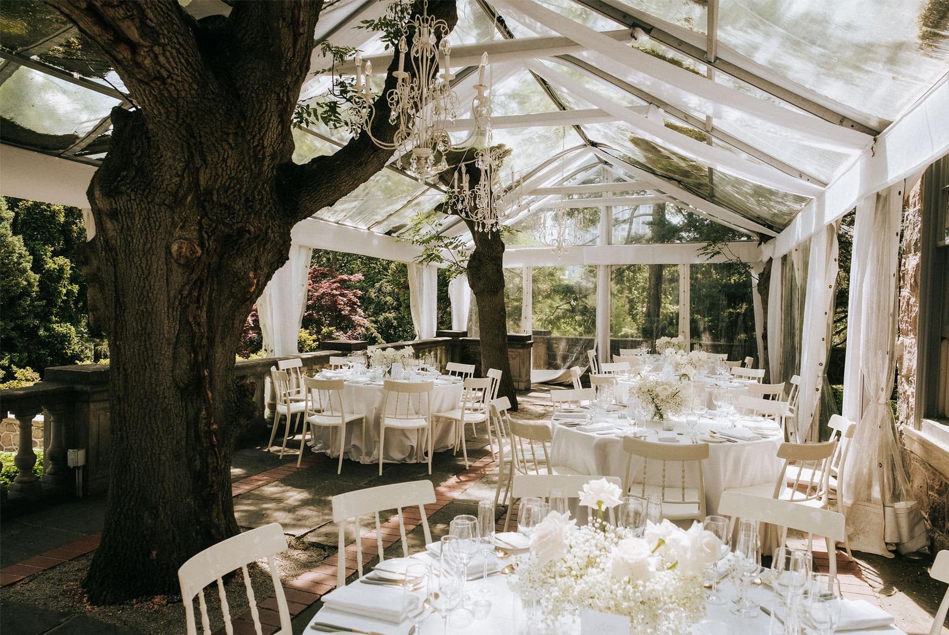 baby's breath centerpiece wedding
