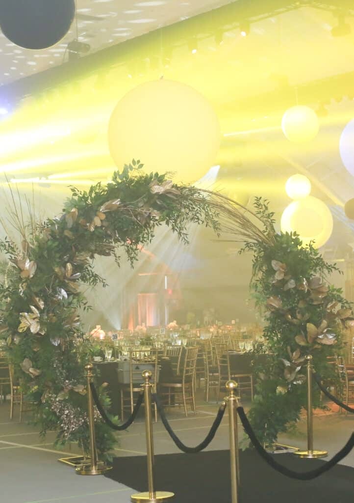gold green arch VintageBASH Portfolio
