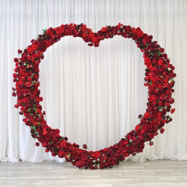 01 Serendipity Heart Floral Arch