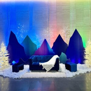 Northern Lights Event Theme Staging and Design
