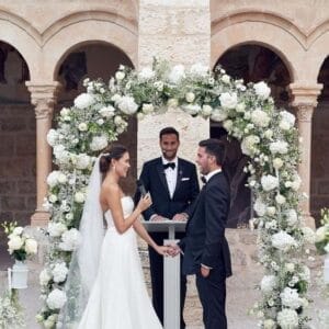 Wedding Decor Package Upgrade: Full U Arch