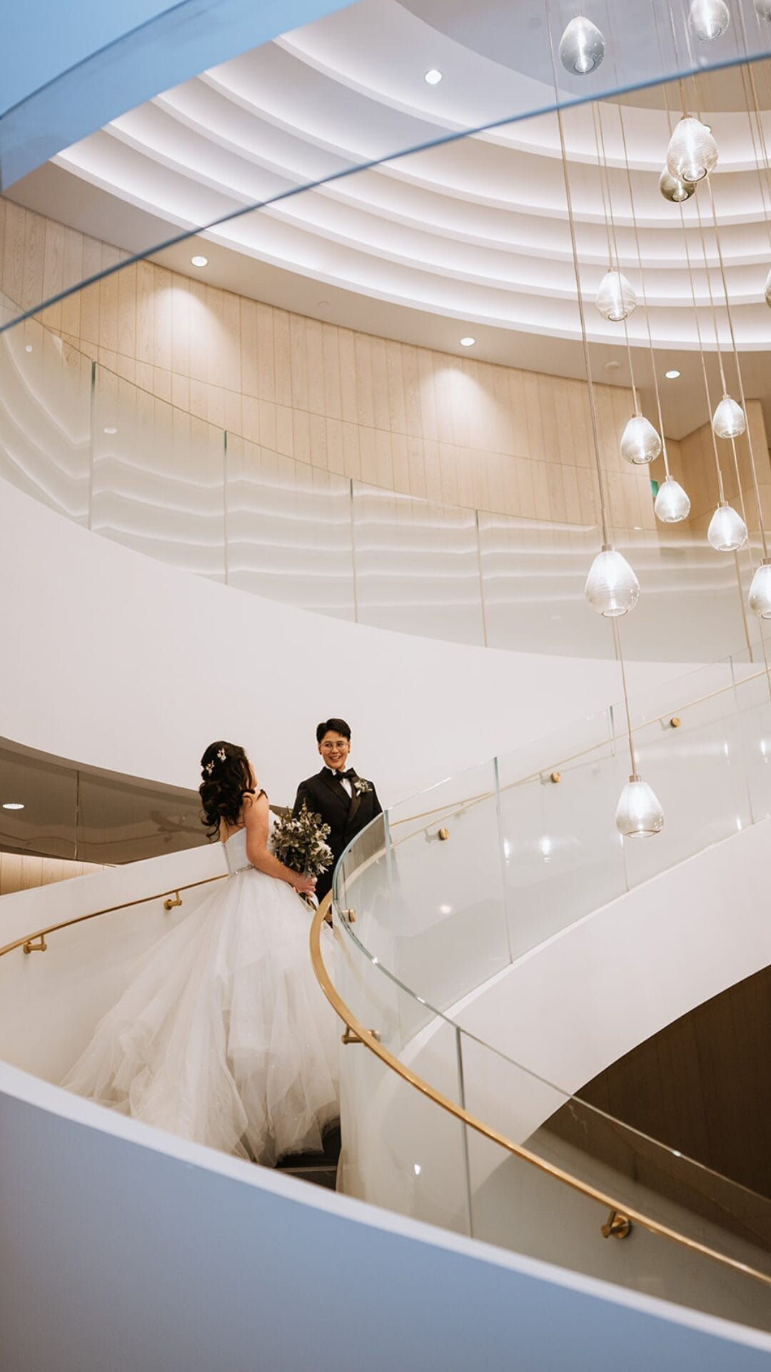 Couple shot at the Pearle hotel spa