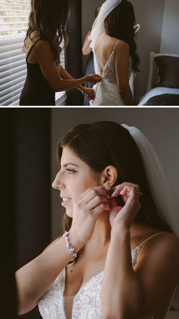 Amanda getting ready details
