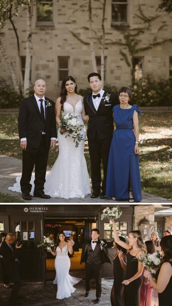 Amanda & Patrick at the Manor/ family and friends