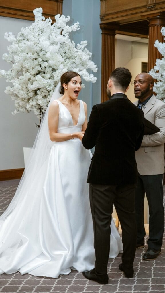 Ashley & Samuel having a lovely moment