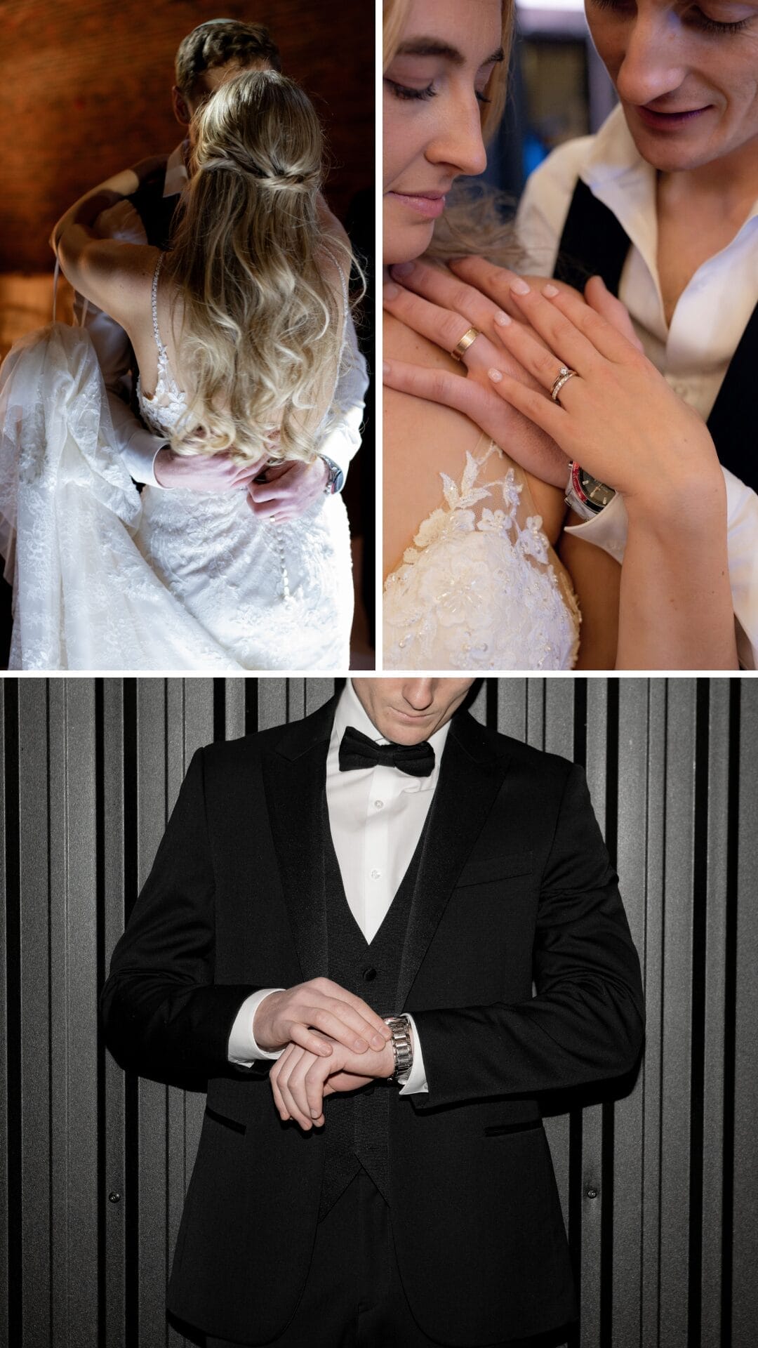 Details of Scarlett and Koby's close ups