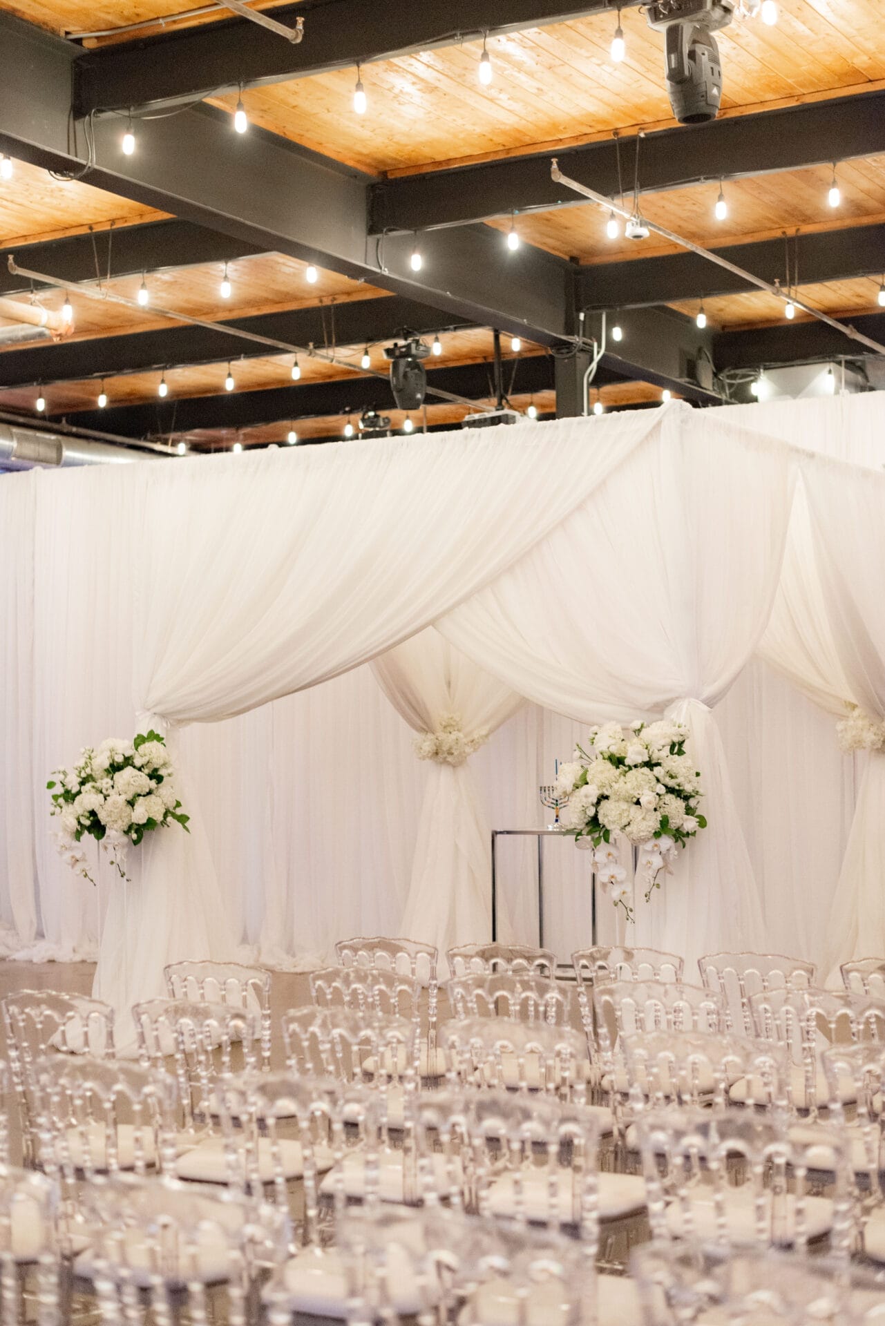 eglinton west chuppah decor