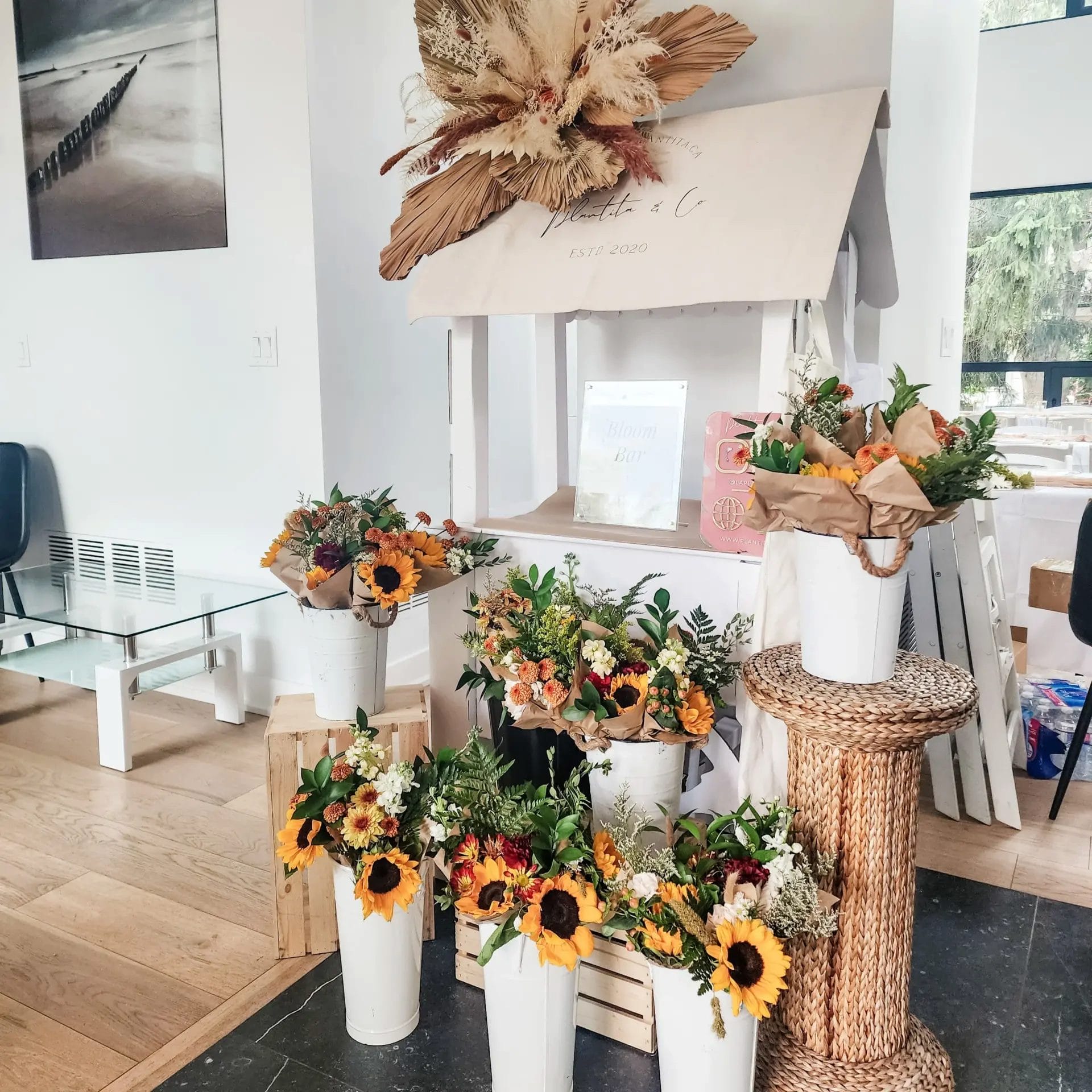 flower bar services in Toronto