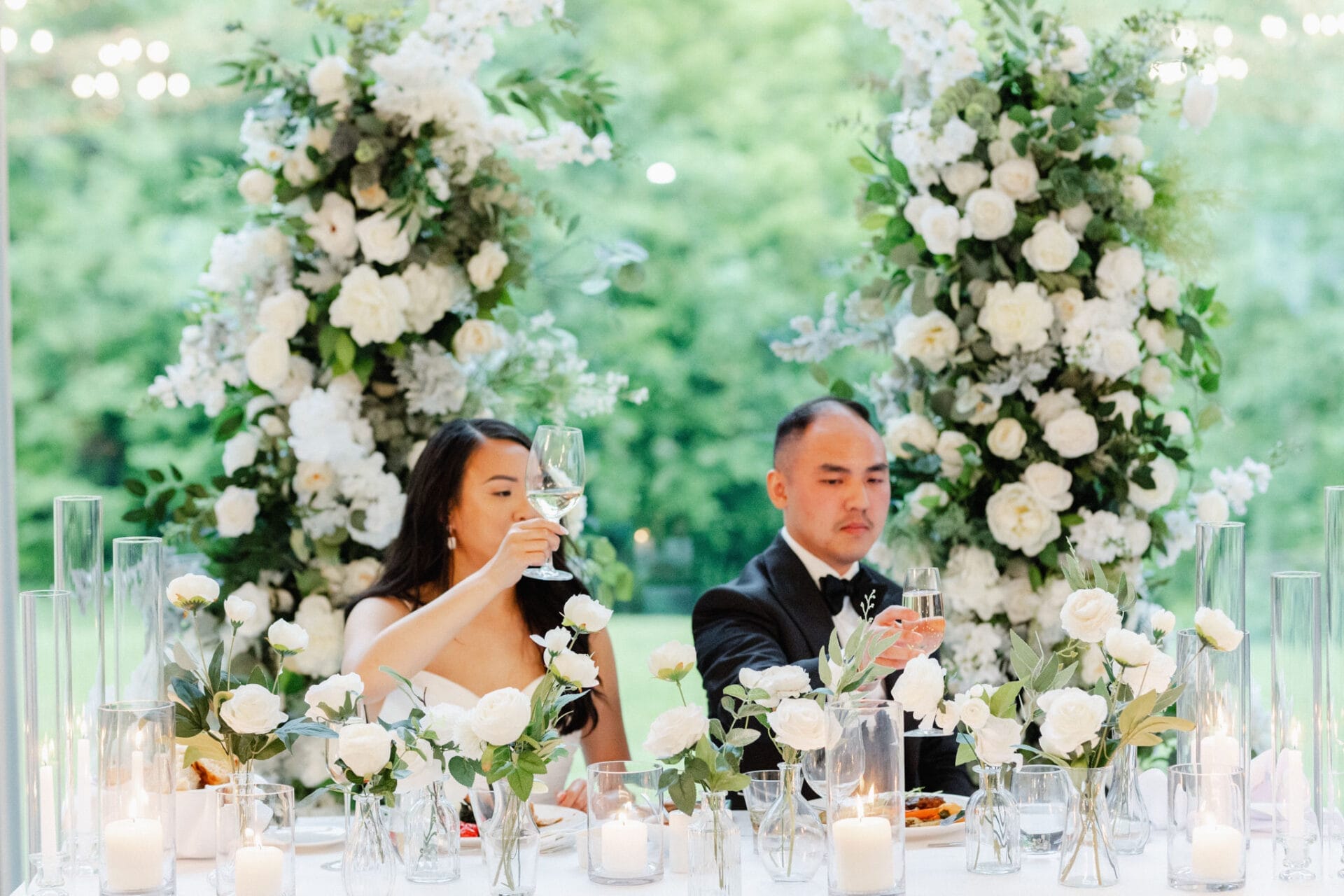 garden wedding chinese wedding