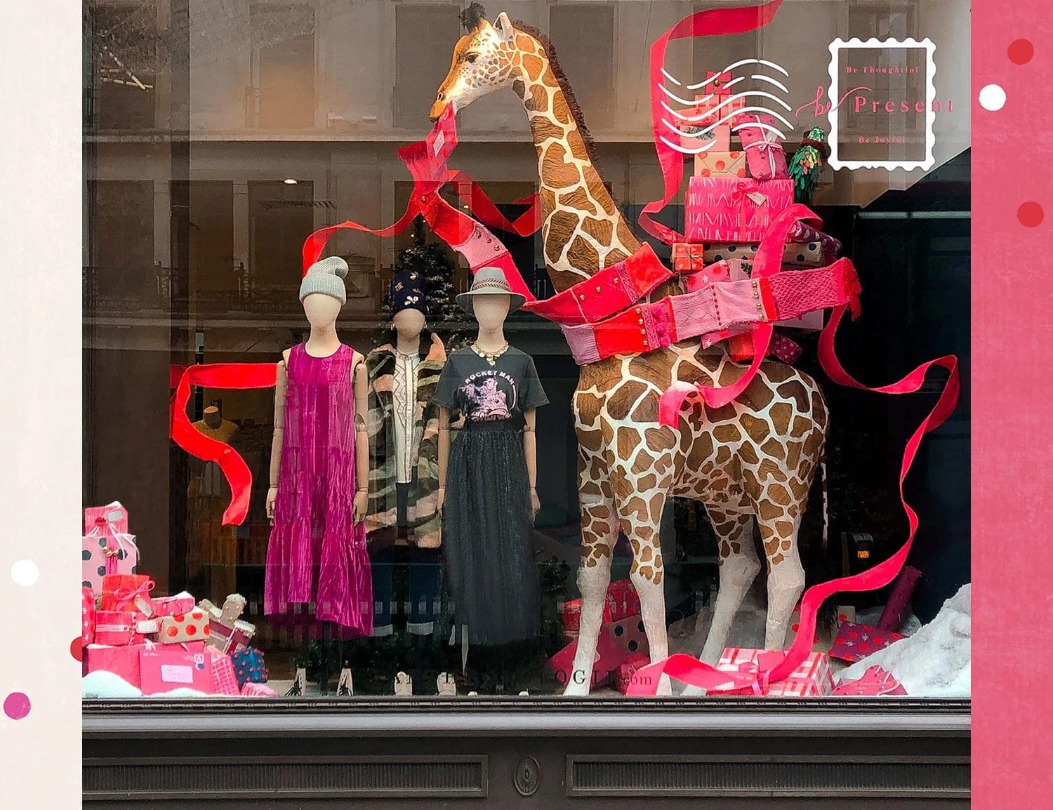 Christmas retail displays and activations