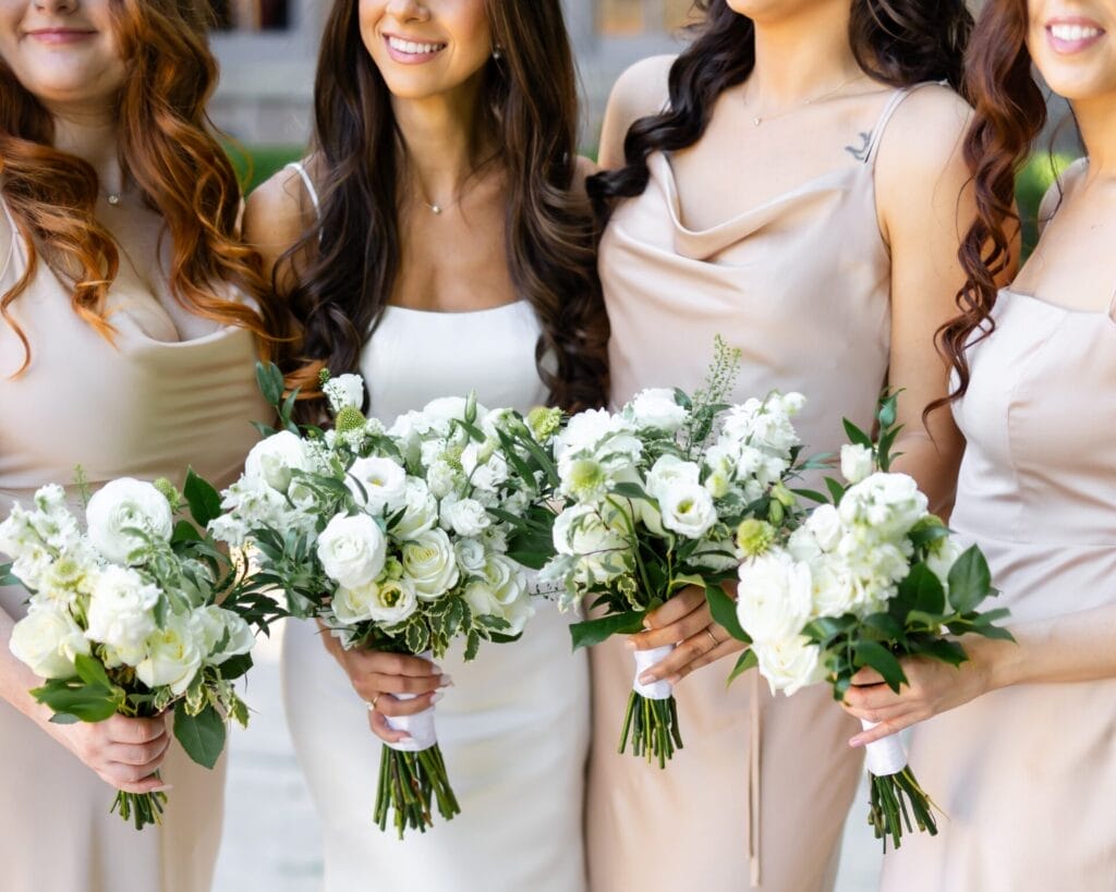 Fresh Bridal & Bridesmaids Bouquets