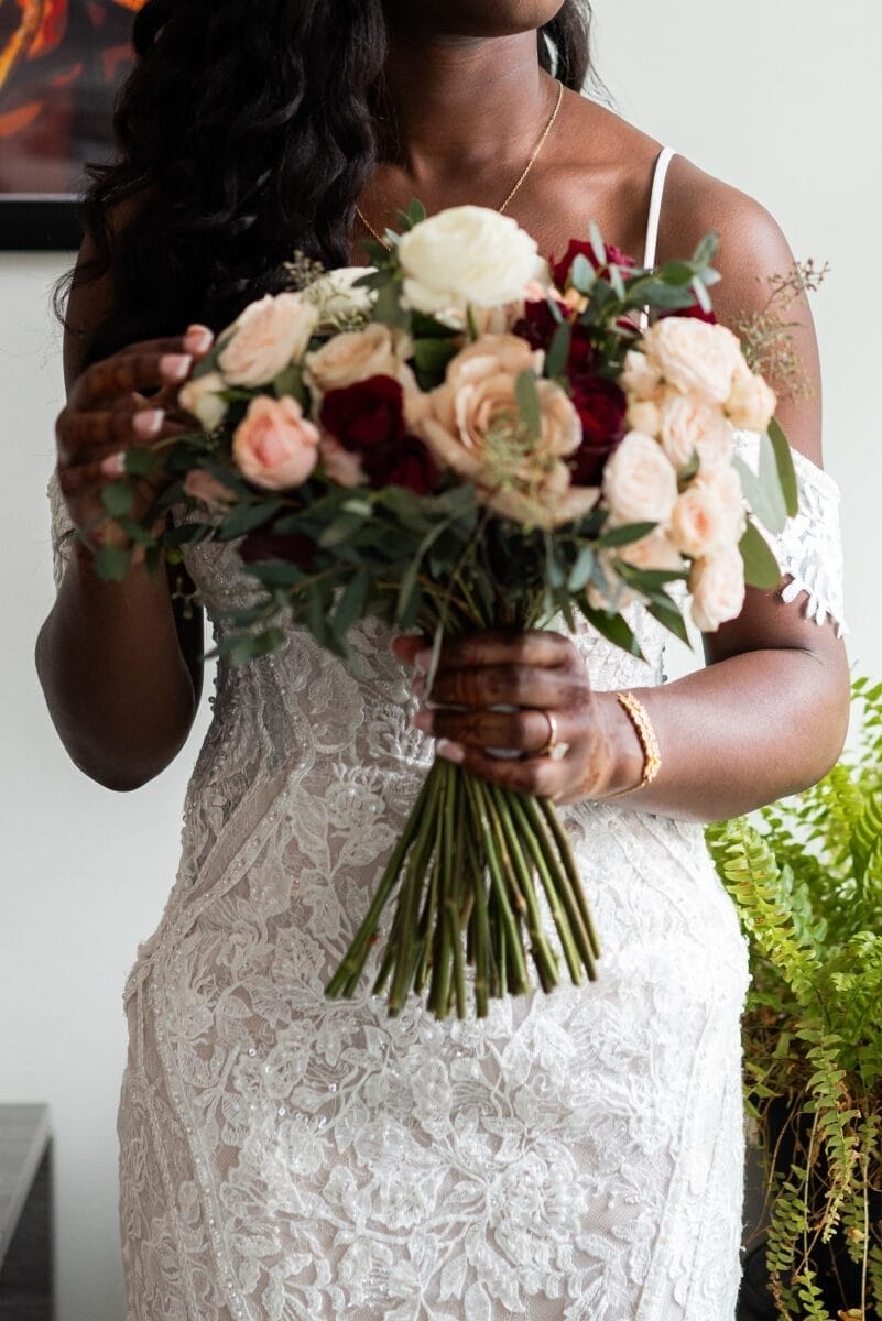 Bride's bouquet - Wedding and Reception at The Henley Room
