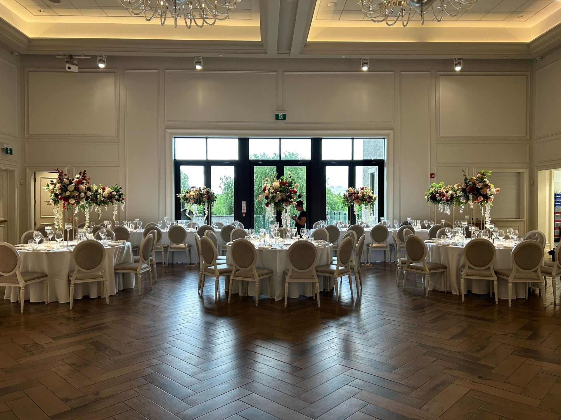 floral decoration, Arlington Wedding