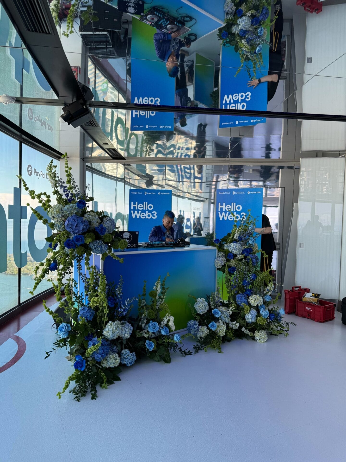 CN Tower, Sobol Solutions, floral decoration, decor inspiration