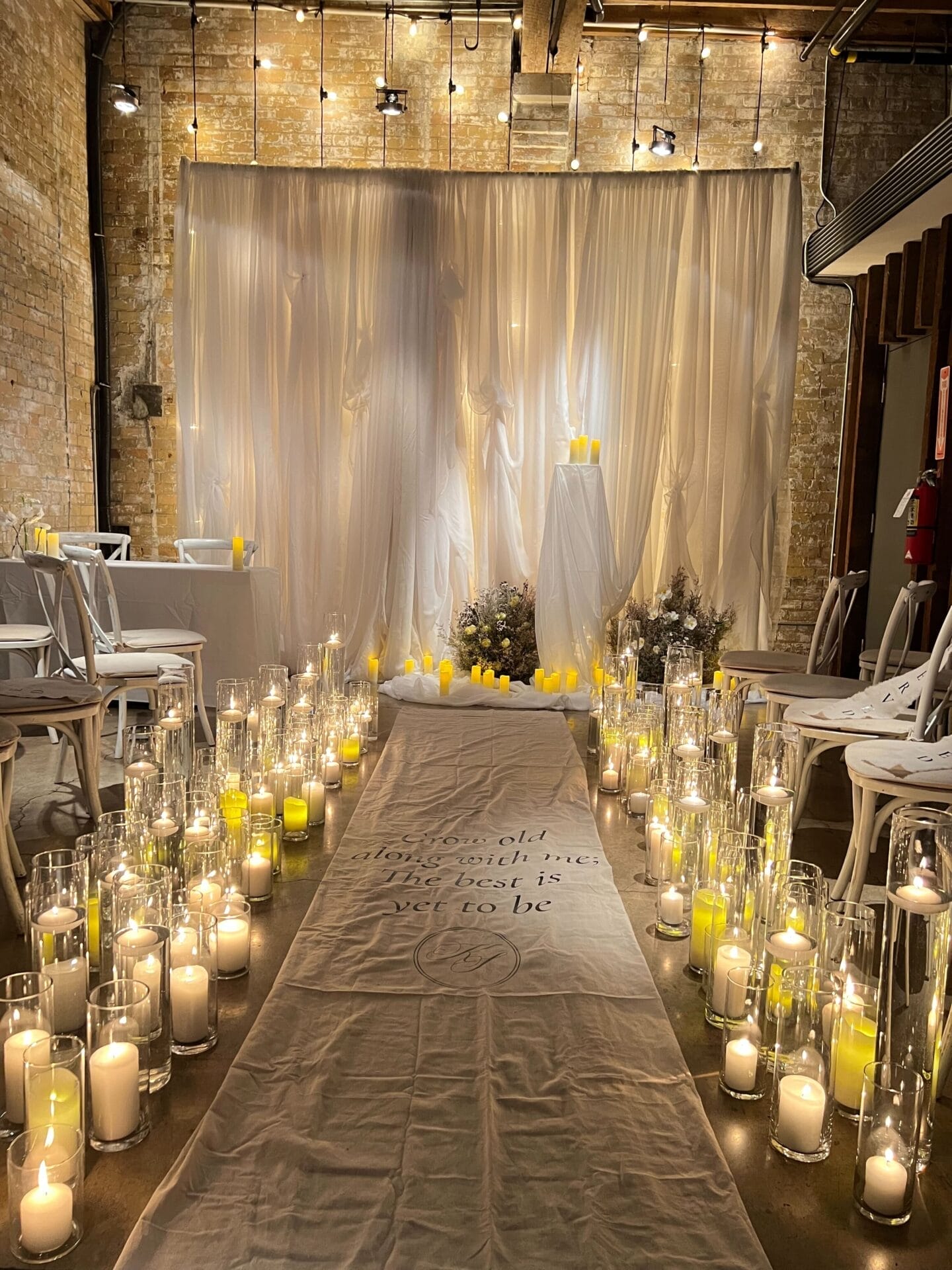 corporate event, the Loft, distillery open house, decoration, decor setup