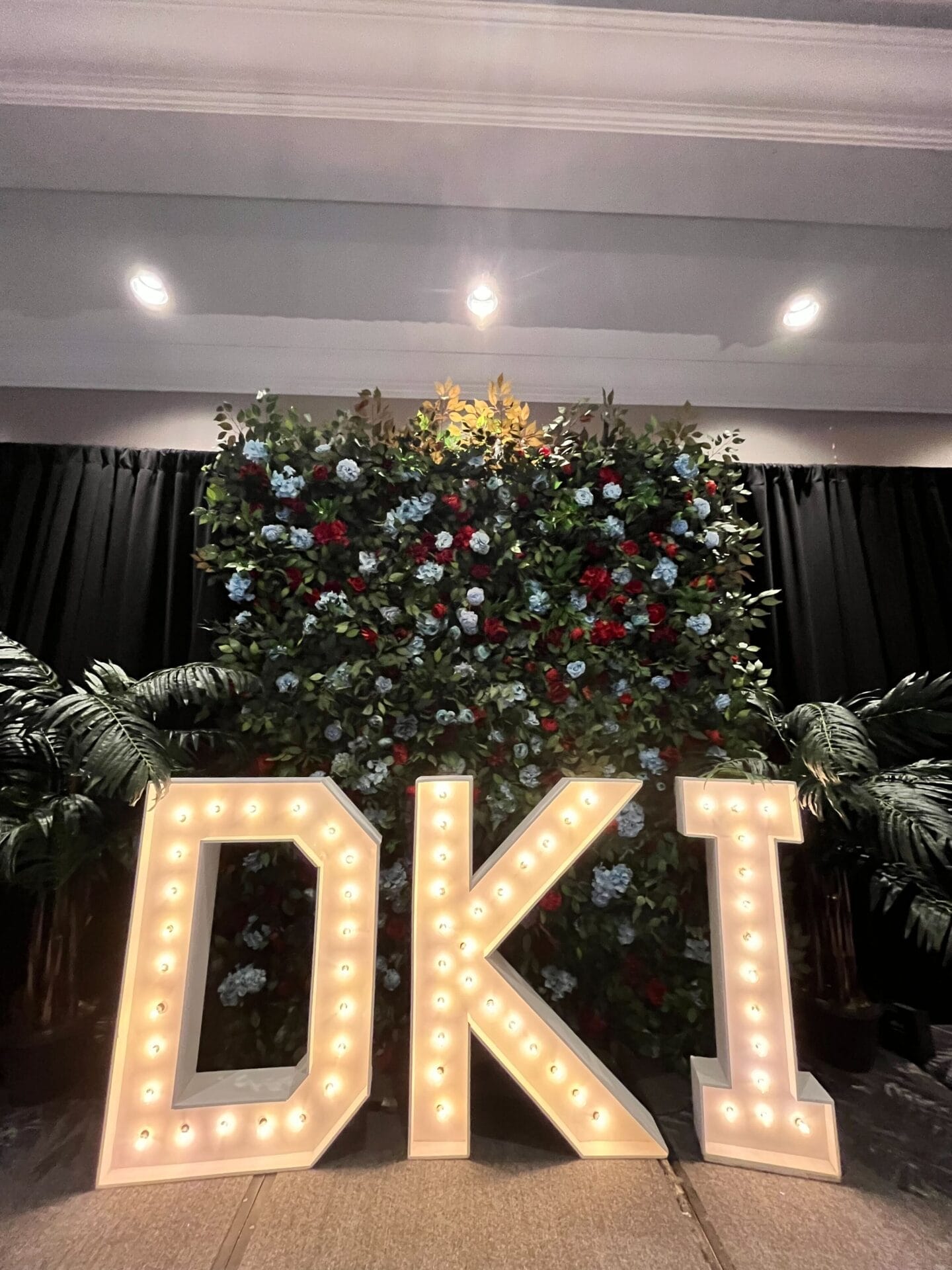 corporate event, DKI EVOLVE, floral decor