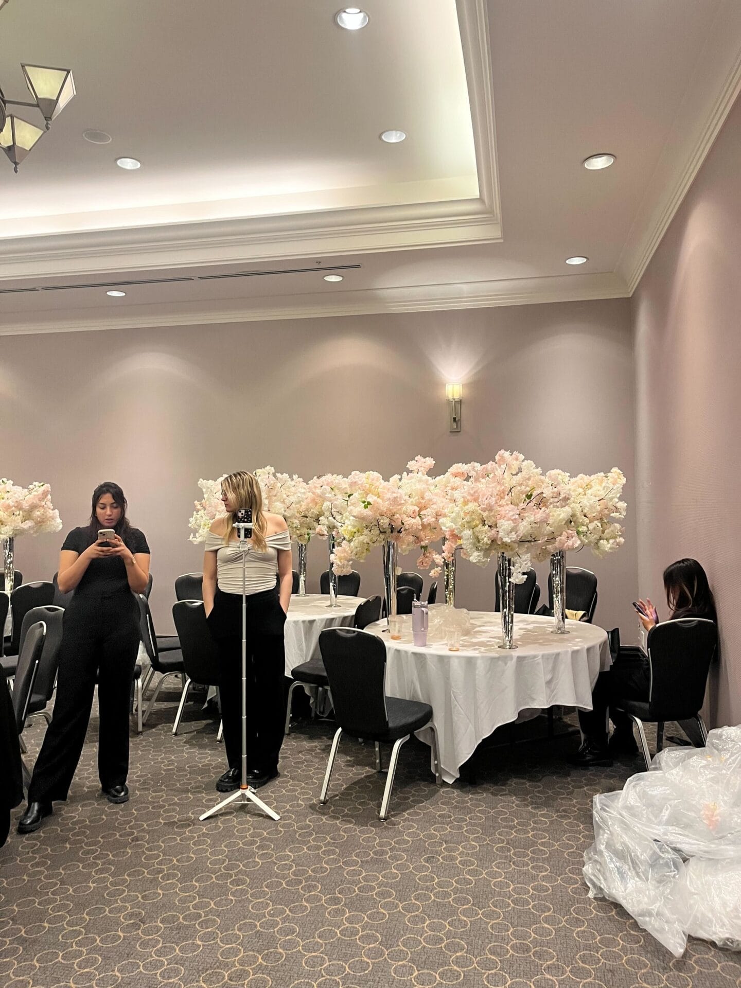 corporate event, DKI EVOLVE, floral decor