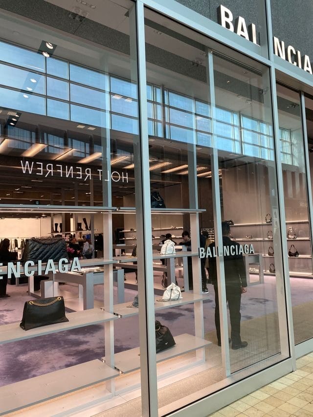 Luxury Brand Activation at Balenciaga Yorkdale: A Chic Floral Cart Experience by VintageBash