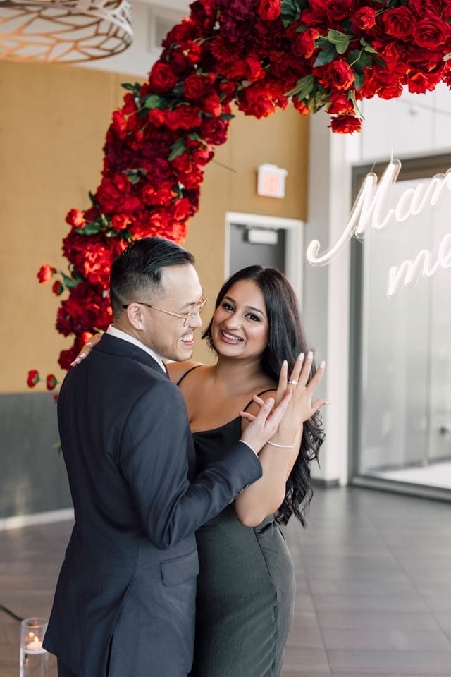 A Red Rose Dream: VintageBASH Proposal at Hotel X