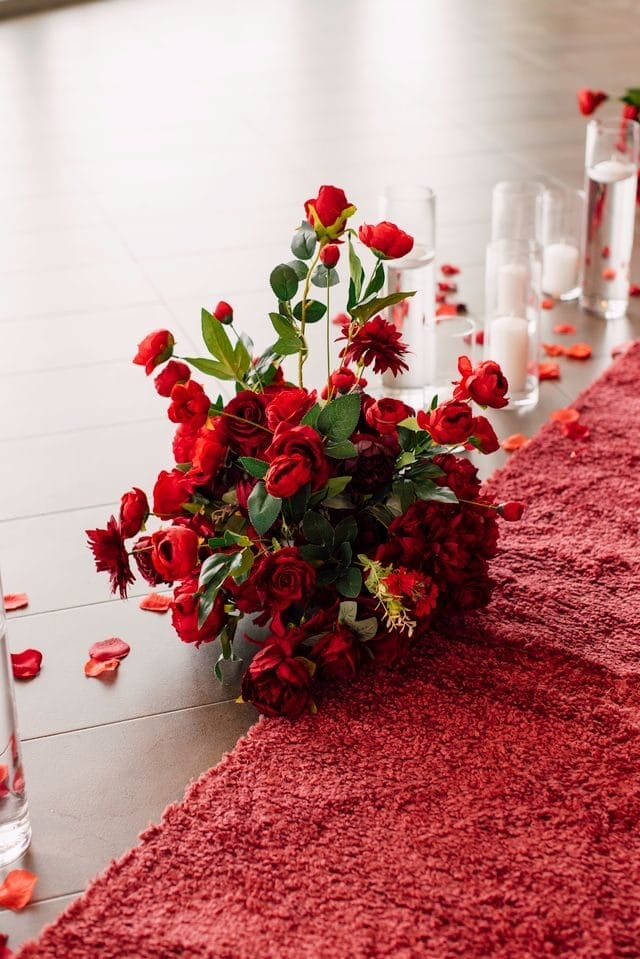 Hotel X Wedding Proposal Decor Bouquets