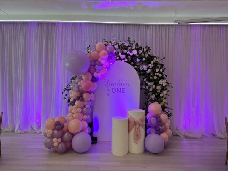 Blush & Lavender First Birthday at Bellamy Loft Toronto: Isabela’s Stylish Celebration by VintageBASH