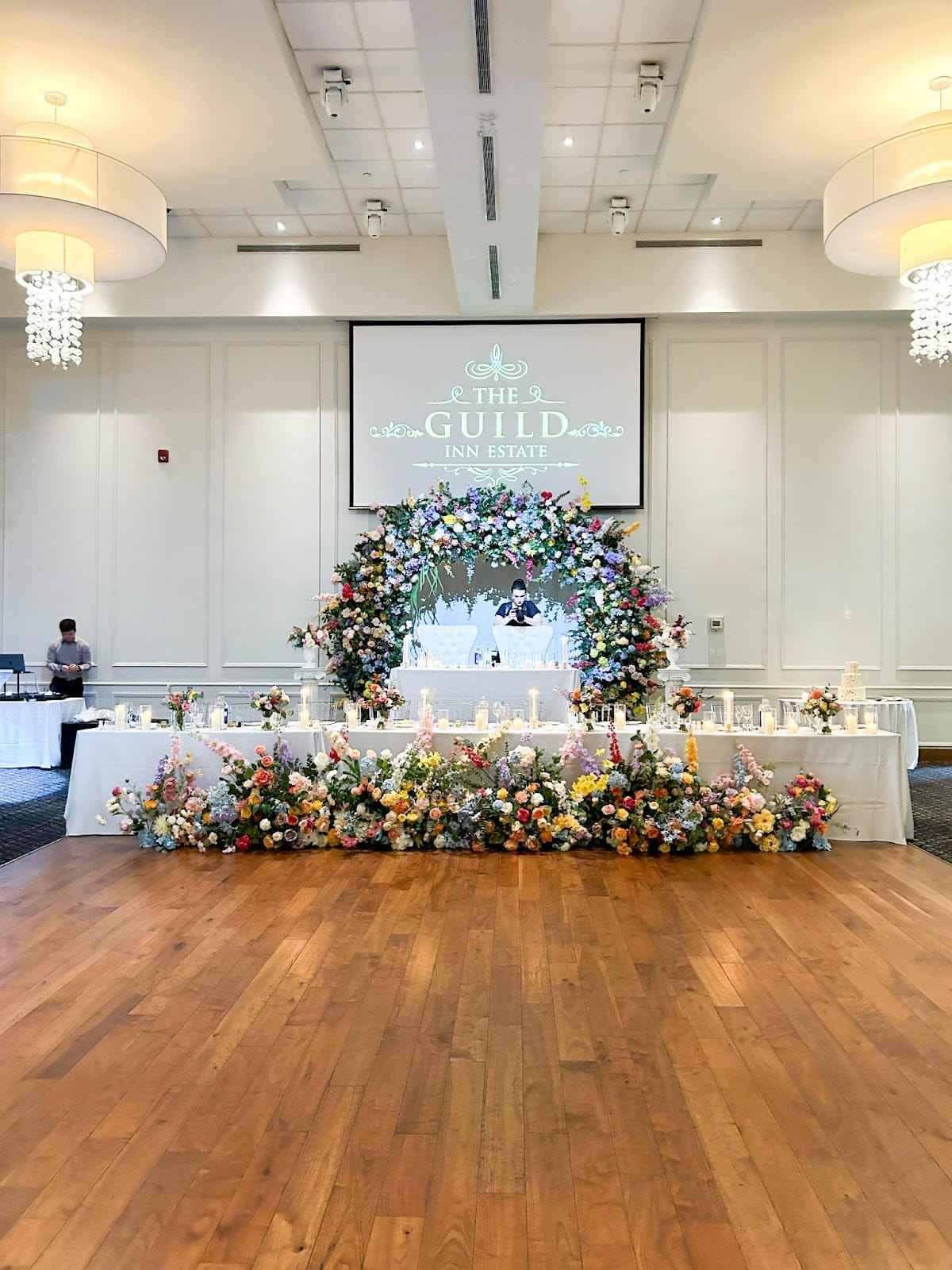 The Guild Inn Estate Wedding Venue Reception Decor