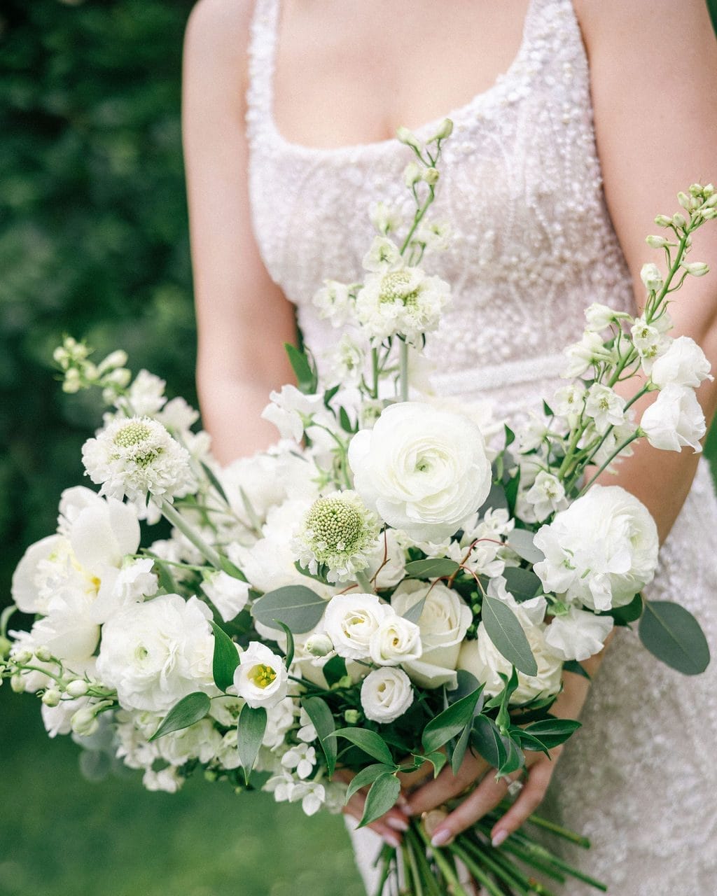 Harding WaterFront Estate Wedding Venue Bridal Bouquet