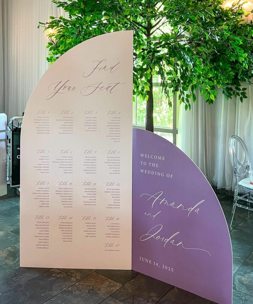 IMG 9650 Portfolio: Wedding Signs